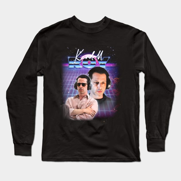 Kendall Roy - Retro Aesthetic Fan Design Long Sleeve T-Shirt by DankFutura